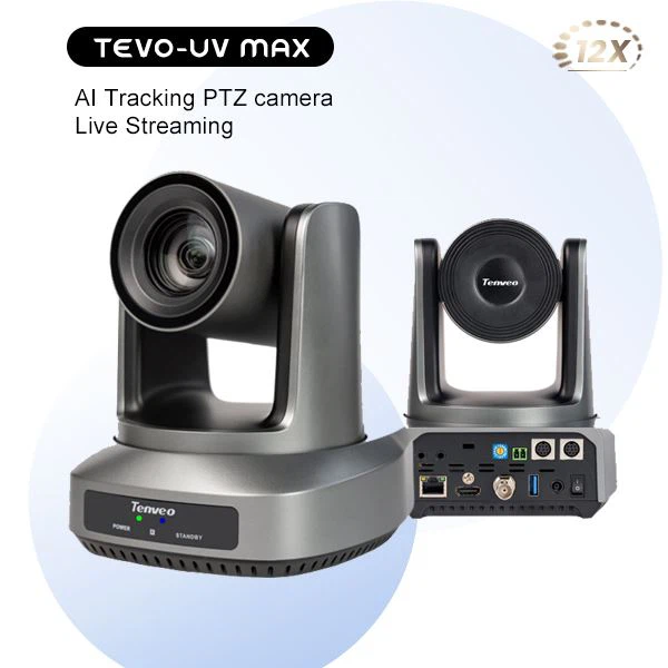 Kamera konferencyjna UV MAX z automatycznym śledzeniem NDI SDI USB IP 12x 20x 30x PTZ